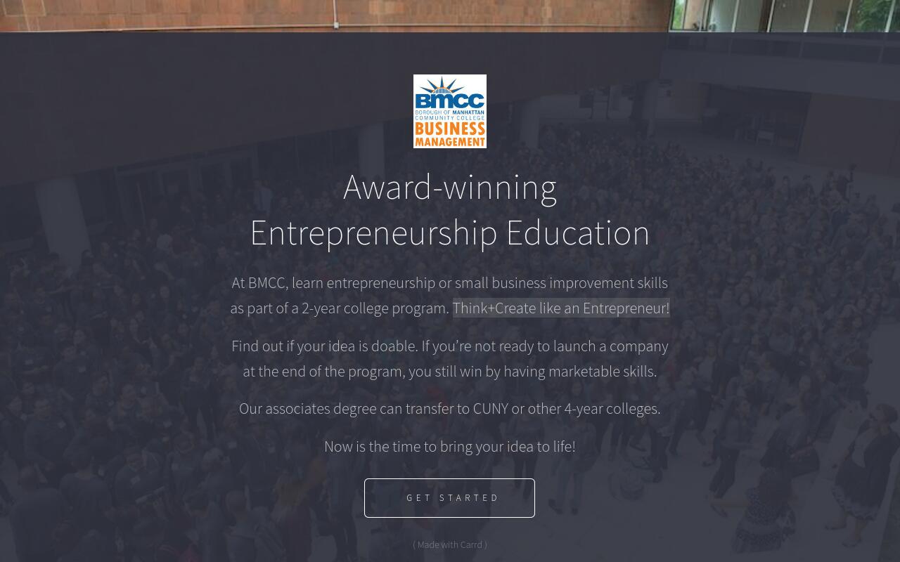 Carrd profile picture for @entrepreneurship